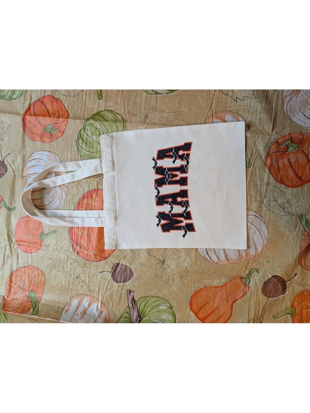 Halloween Mama Canvas Tote Bag – New Without Tags
